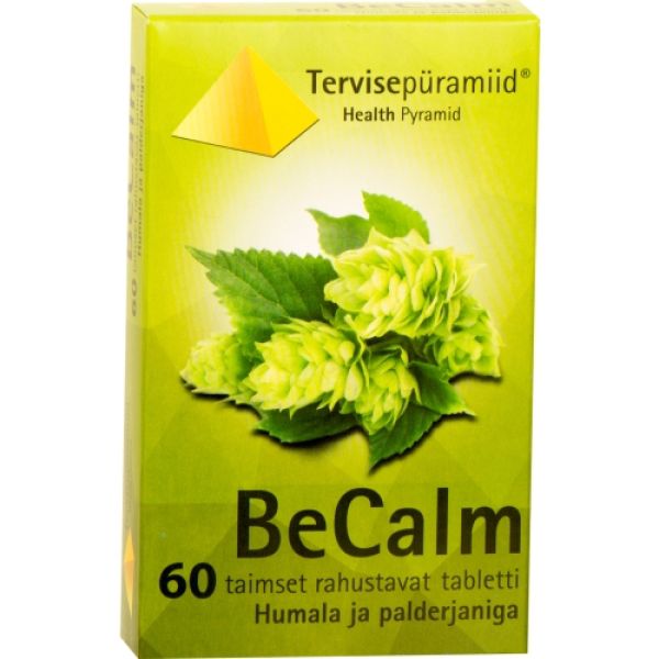 Tervisepüramiid BeCalm с мелатонином, 30 таблеток